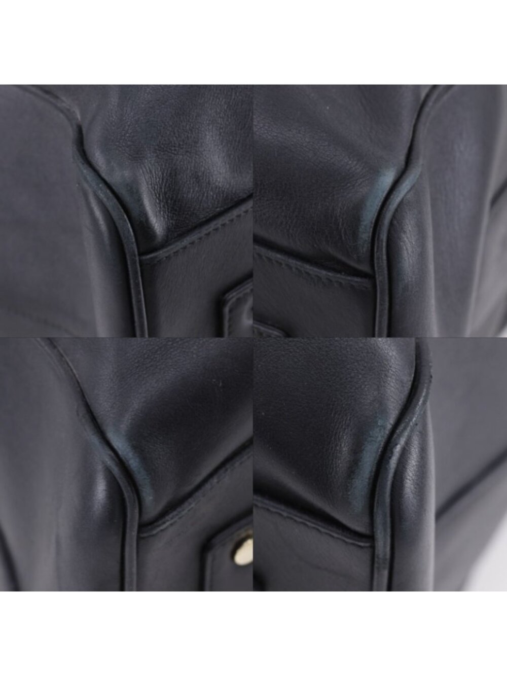 Saint Laurent Leather Black Boston - Picture 4 of 10
